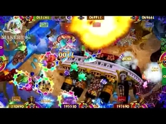 Υψηλός - λέσχη 2 ψαράδων ποιοτικού Vgames μηχανή παιχνιδιών ψαριών πυροβολισμού προωθητών νομισμάτων