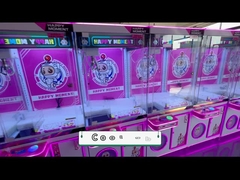 Πλούσιο παιχνίδι αρπάζοντας πωλήσεις μηχανή γερανού νύχια νομίσματα λειτουργούν δώρο βραβείο μηχανή γερανού